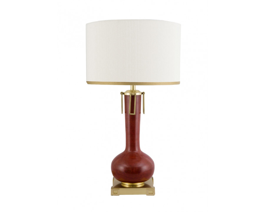 Wildwood Eden Lamp - Oxblood