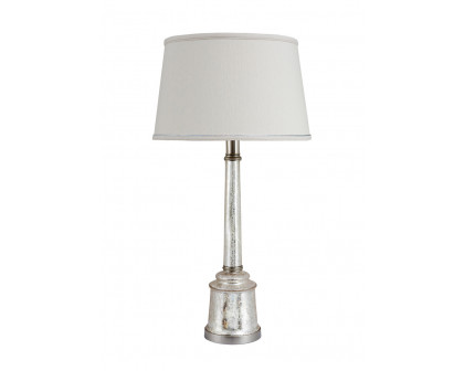 Wildwood - Jacqueline Lamp in Clear/Crackled, Glass