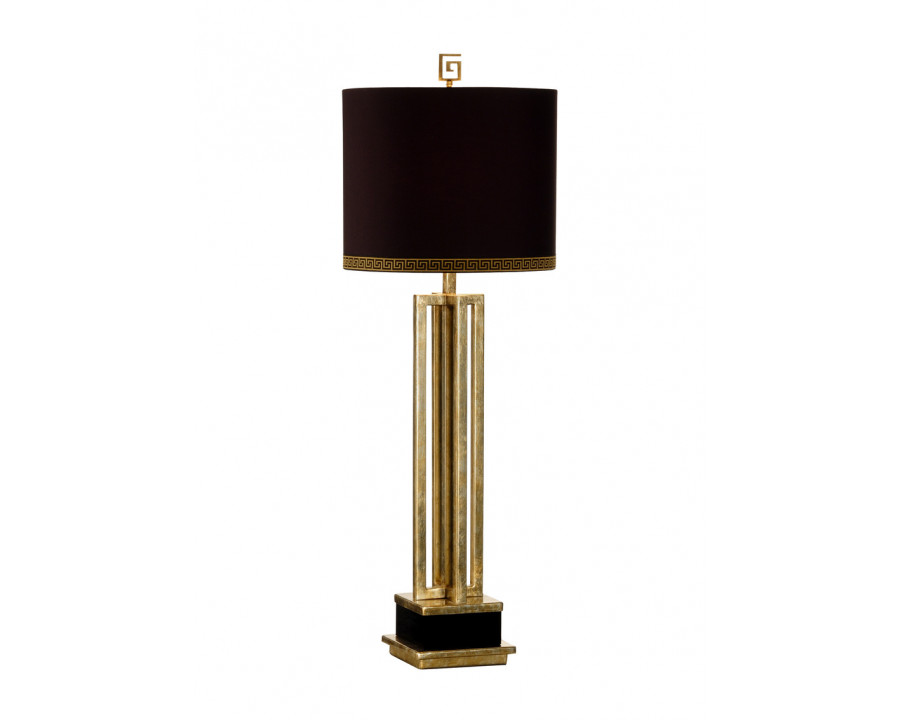 Wildwood - Brass Frames Lamp in Antique Brass/Black, Metal