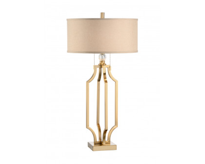 Wildwood - Valentino Lamp in Antique Brass, Metal