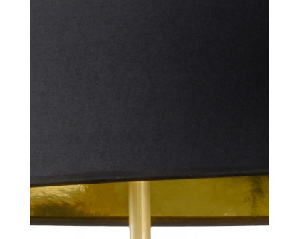 Wildwood - Miles Lamp in Antique Brass, Brass