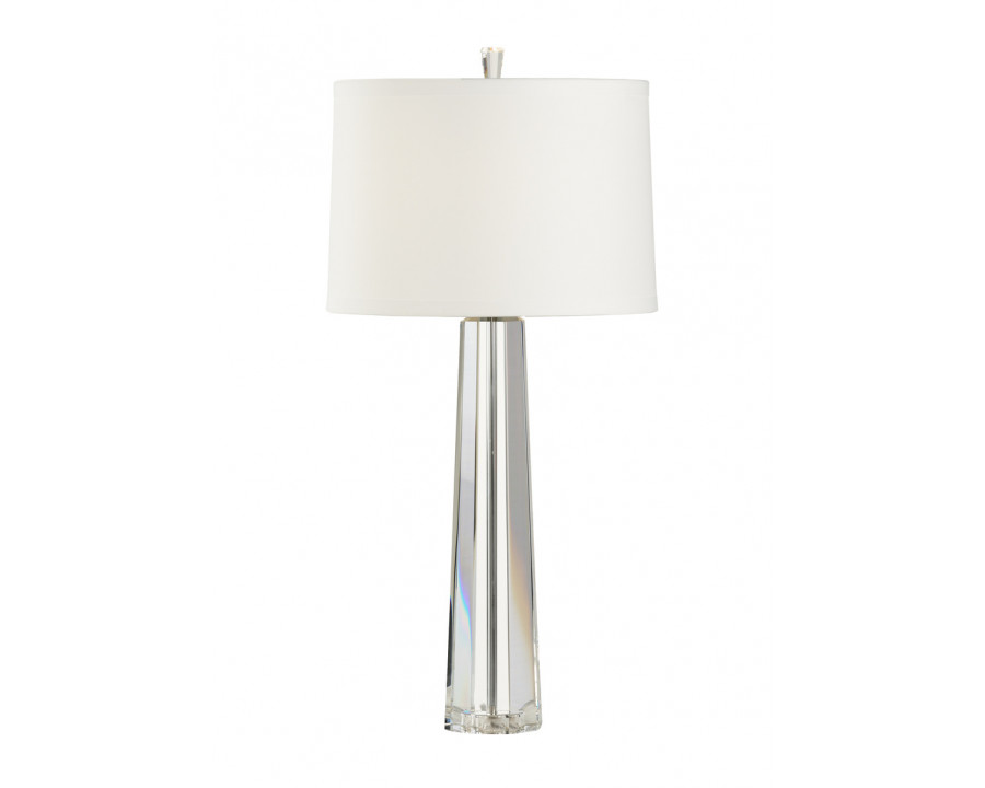 Wildwood - Eldon Lamp in Clear, Crystal