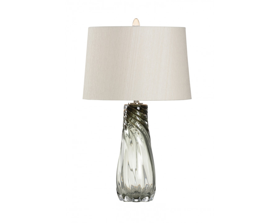 Wildwood - Norah Lamp in Clear/Green, Glass