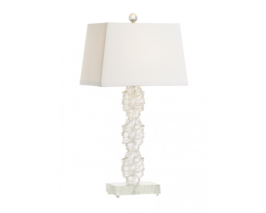 Wildwood - Iceberg Lamp in Clear/Frosted, Glass