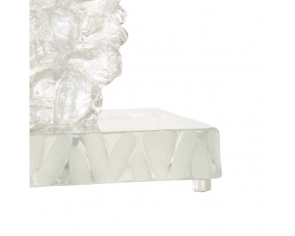 Wildwood - Iceberg Lamp in Clear/Frosted, Glass