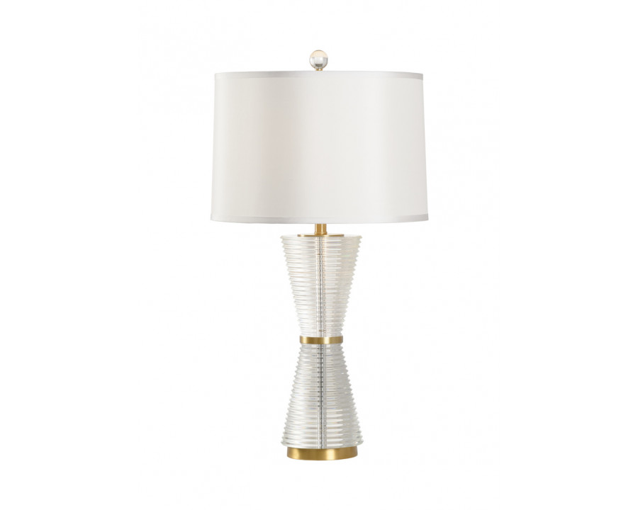 Wildwood - Gerkin Lamp in Clear, Crystal