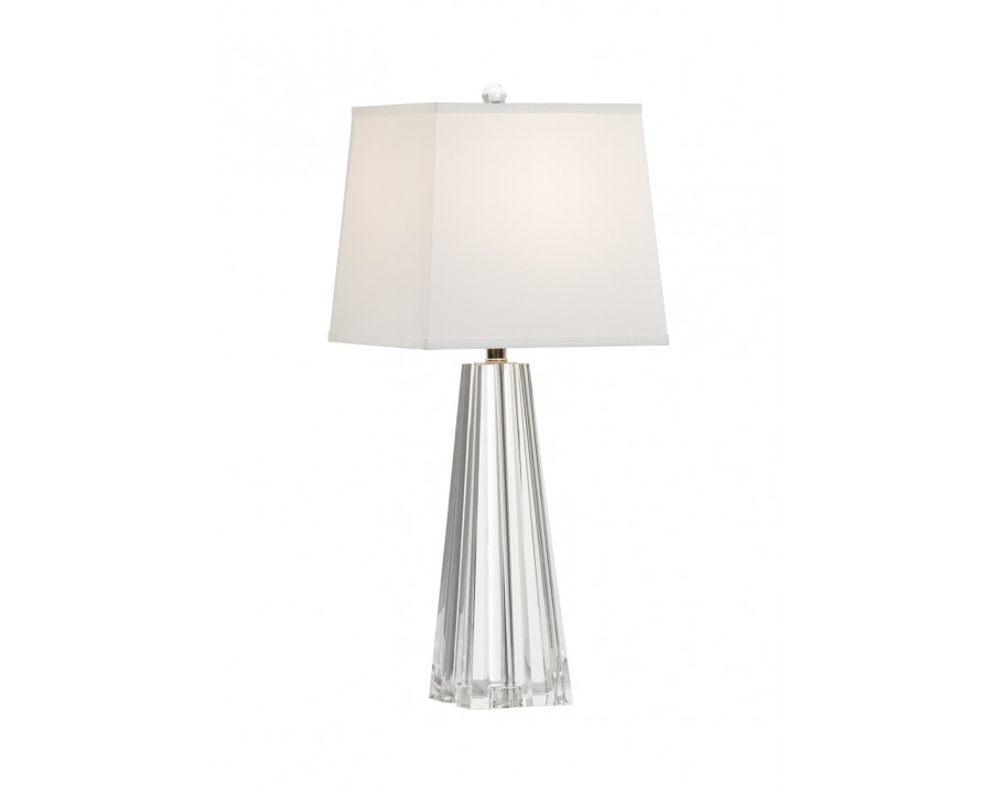 Wildwood - Irina Lamp in Clear/Cut, Crystal