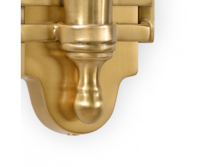 Wildwood - Orpheum Wall Sconce in Antique, Brass