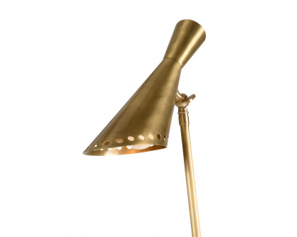 Wildwood - Cliff May Table Lamp in Matte, Brass