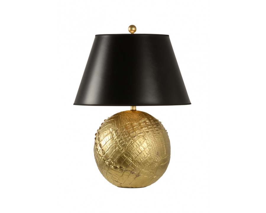 Wildwood Ally Lamp - Gold Leaf, Ceramic/Porcelain