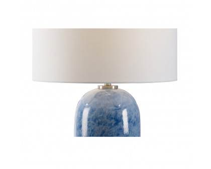 Wildwood - Kano Lamp in Mediterranean/Copenhagen Blue, Ceramic/Porcelain