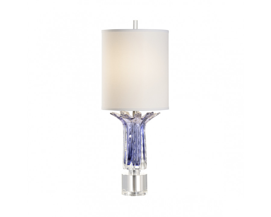 Wildwood - Purple Lady Lamp in Clear/Purple, Glass