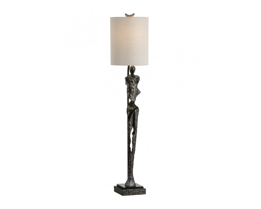 Wildwood - Artemis Lamp in Dark Bronze, Composite