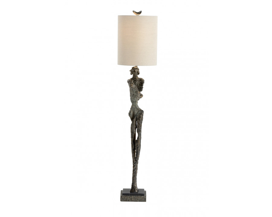 Wildwood - Gertrude Lamp in Dark Bronze, Composite