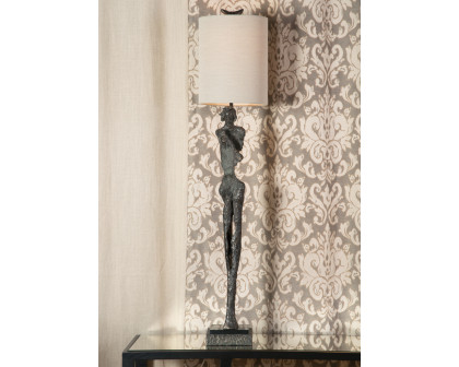 Wildwood - Gertrude Lamp in Dark Bronze, Composite