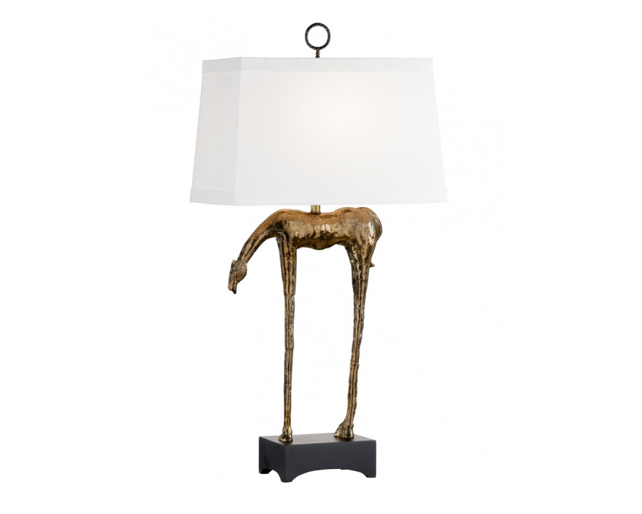 Wildwood - Homer Lamp in Antique Gold, Composite