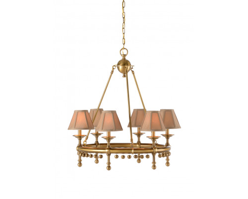 Wildwood - Zenith Chandelier in Antique Patina, Small