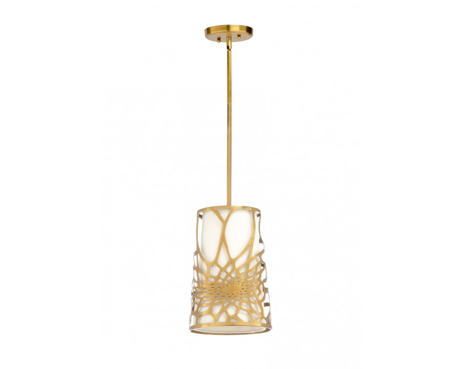 Wildwood - Aria Pendant in Antique Brass, Iron