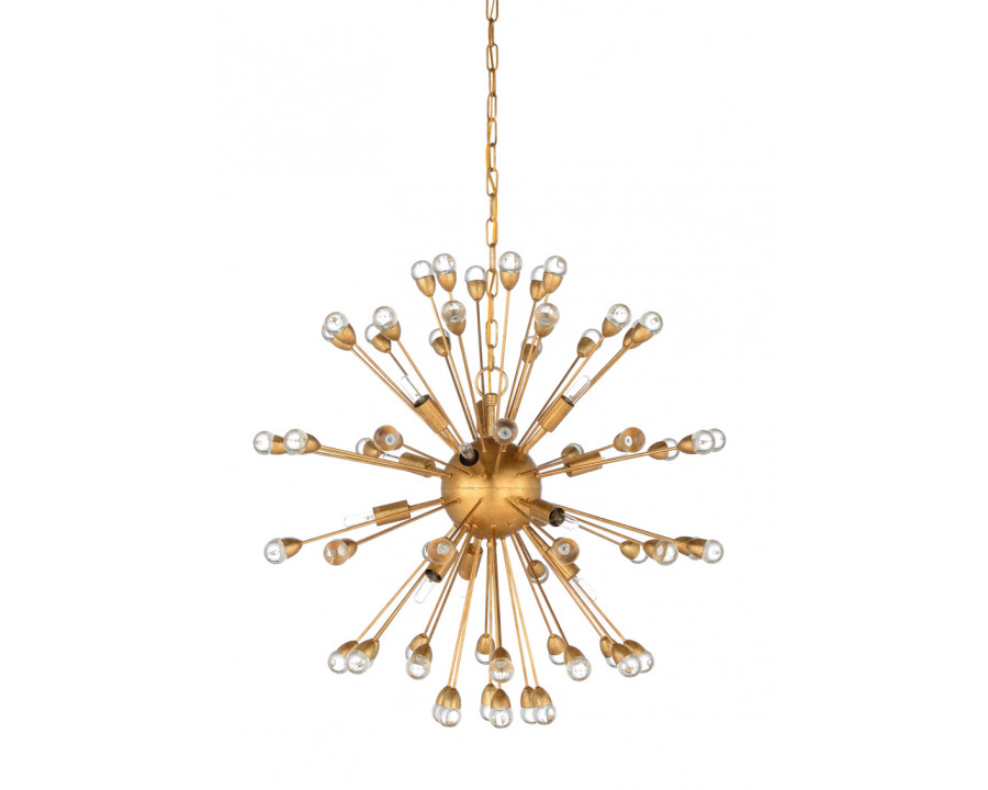 Wildwood - Saturn Chandelier in Gold