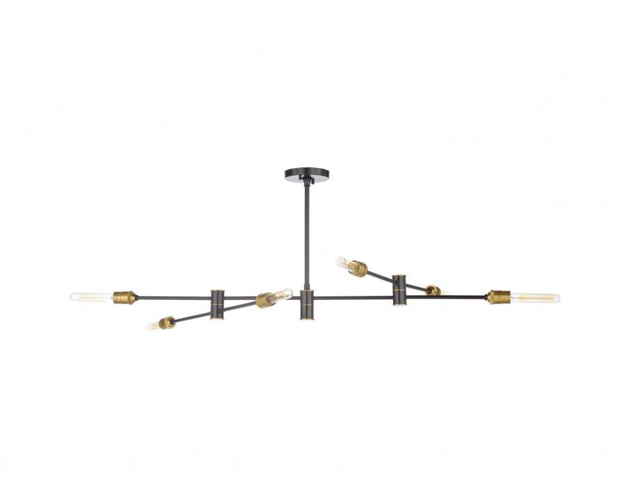 Wildwood Pluton Chandelier - Gunmetal