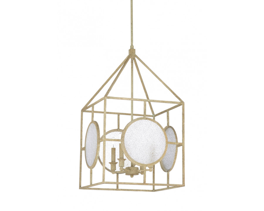 Wildwood - Duxberry Lantern in Aged White