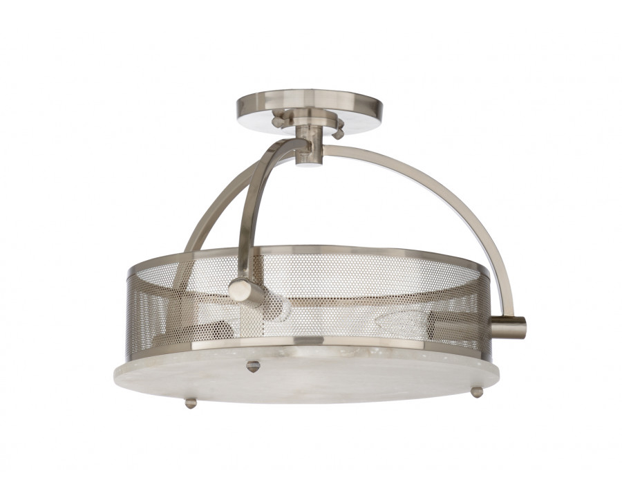 Wildwood Moon Ceiling Light - Nickel