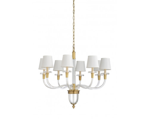 Wildwood - Salon Chandelier in Clear/Antique, Large