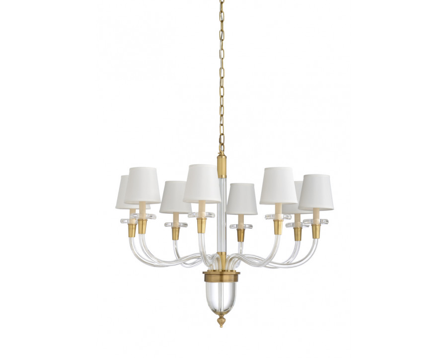 Wildwood - Salon Chandelier in Clear/Antique, Large