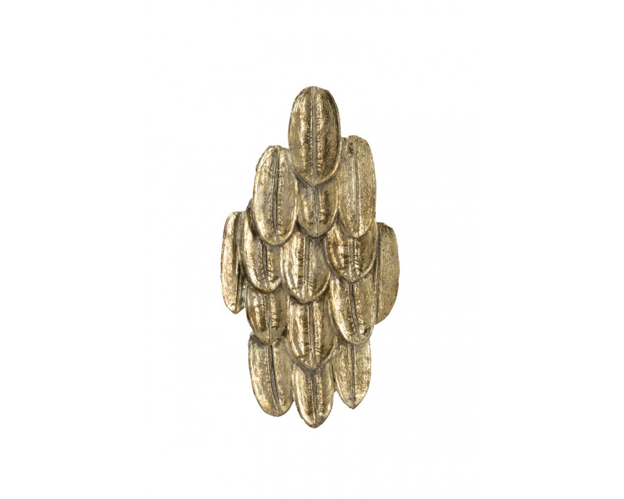 Wildwood - Hayden Sconce in Antique Brass, Composite