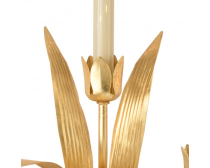 Wildwood - Mignon Sconce in Gold Leaf, Iron