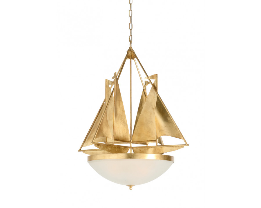 Wildwood Regatta Chandelier - Gold