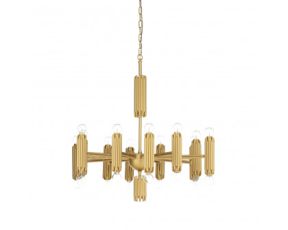 Wildwood - Baldwin Chandelier in Matte Gold, Iron