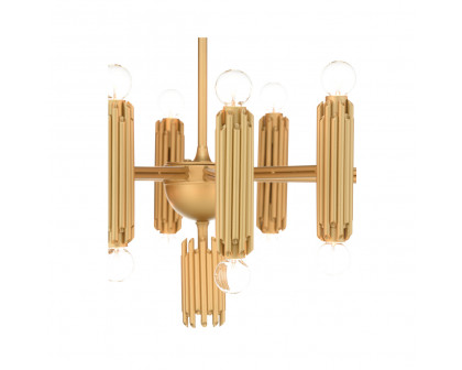 Wildwood - Baldwin Chandelier in Matte Gold, Iron