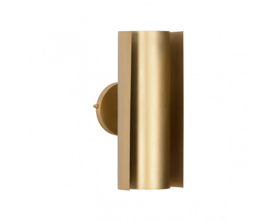 Wildwood - Karlin Sconce in Antique Brass, Metal