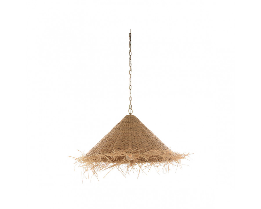 Wildwood - Mia Pendant in Natural, Rattan