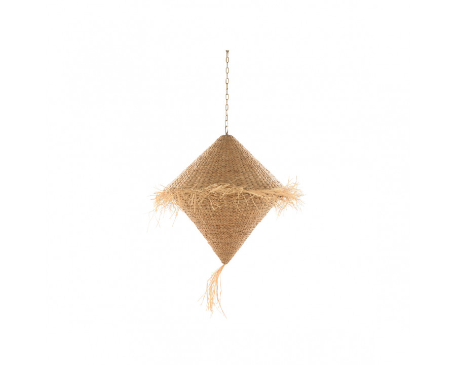 Wildwood - Maya Pendant in Natural, Rattan