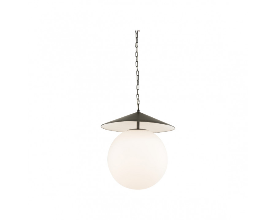 Wildwood Kyoto Pendant - Black/Milk White