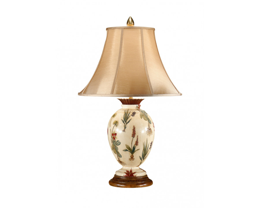 Wildwood - Eleanor Lamp in Hand Painted, Porcelain