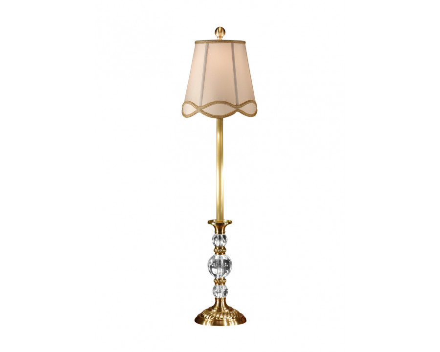 Wildwood - Alice Lamp in Antique Patina, Brass