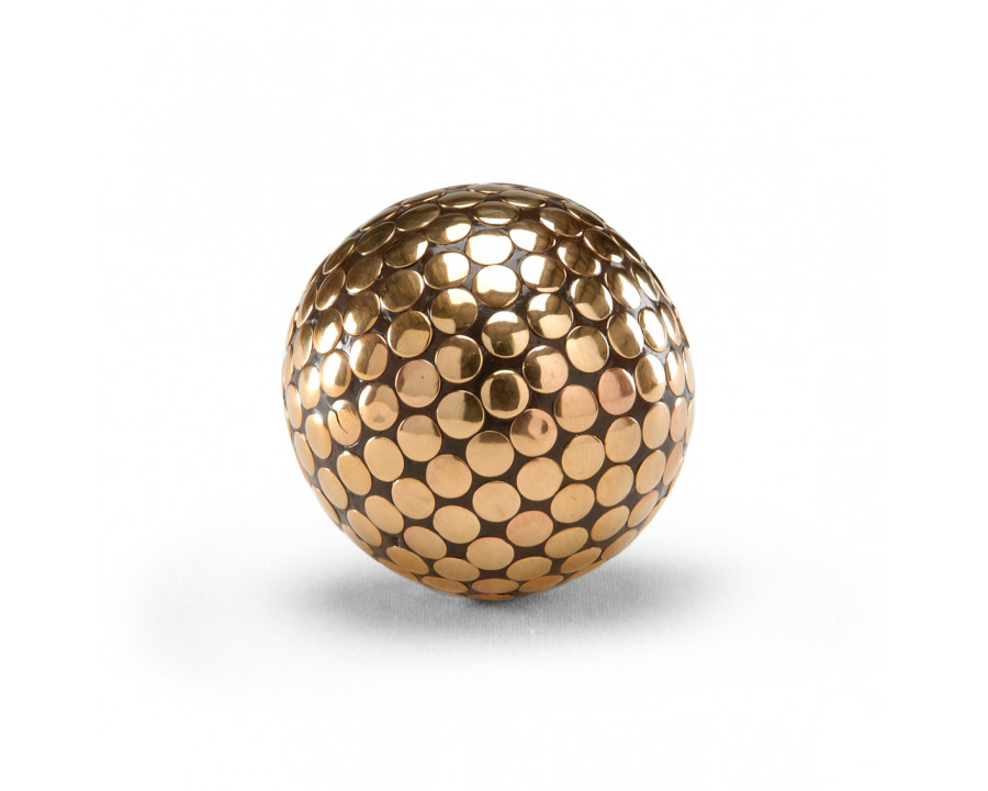 Wildwood - Studded Ball in Black, Wood