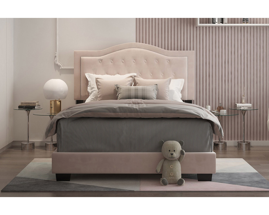 Worldwide Pixie 54" Double Bed - Blush Pink