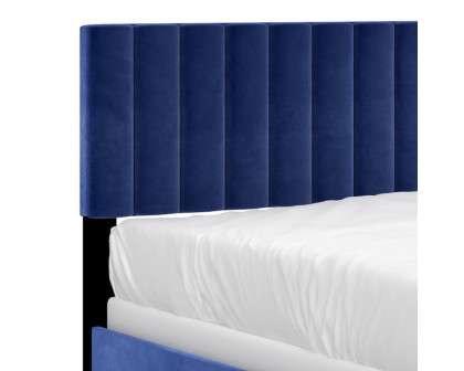 Worldwide Jedd 60" Queen Bed - Blue