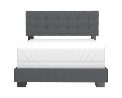 Worldwide™ Exton 54" Double Bed - Charcoal