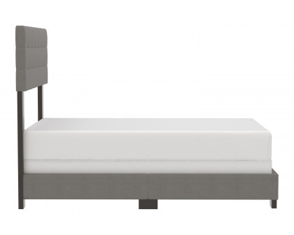 Worldwide Exton 54" Double Bed - Light Gray