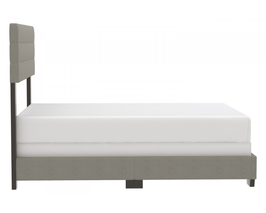 Worldwide Exton 60" Queen Bed - Light Gray