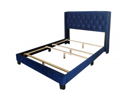 Worldwide Gunner 54" Double Bed - Blue