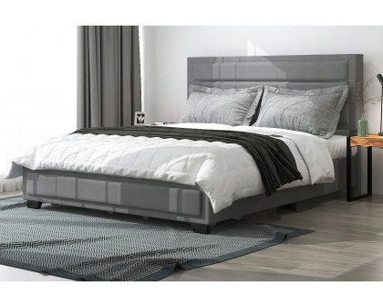 Worldwide - Russell 54" Double Platform Bed with Storage