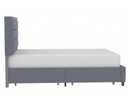 Worldwide - Russell 54" Double Platform Bed with Storage