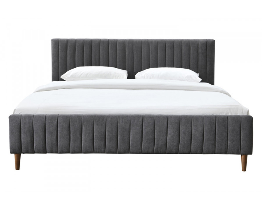 Worldwide Hannah 78" King Bed - Charcoal