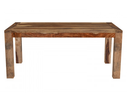 Worldwide - Krish Rectangular Dining Table in Dark Sheesham